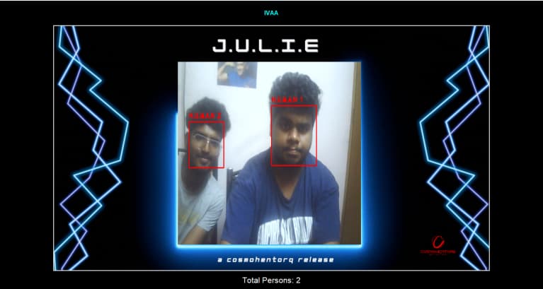J.U.L.I.E Human Tracker Interface