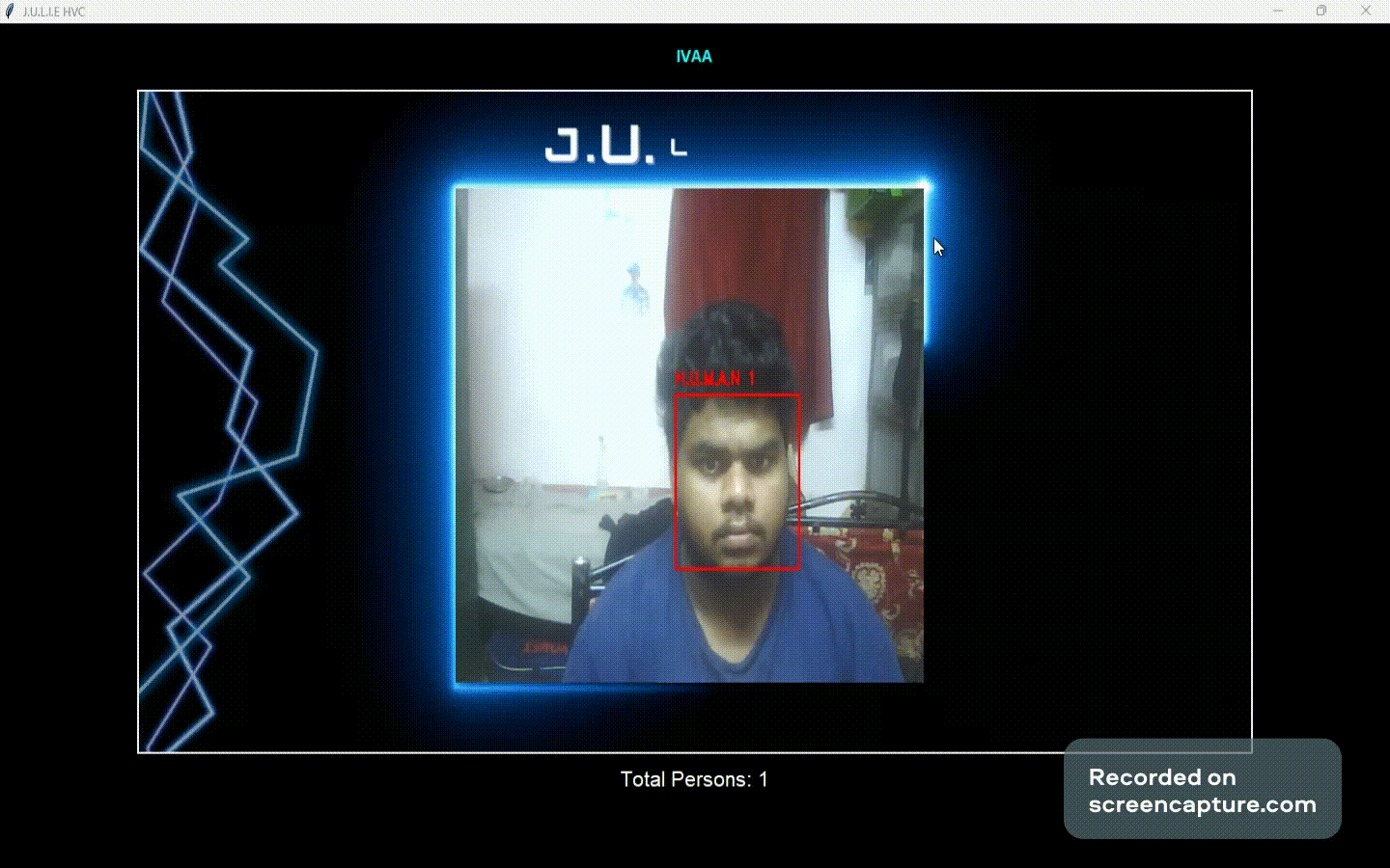 J.U.L.I.E Human Tracker in Action